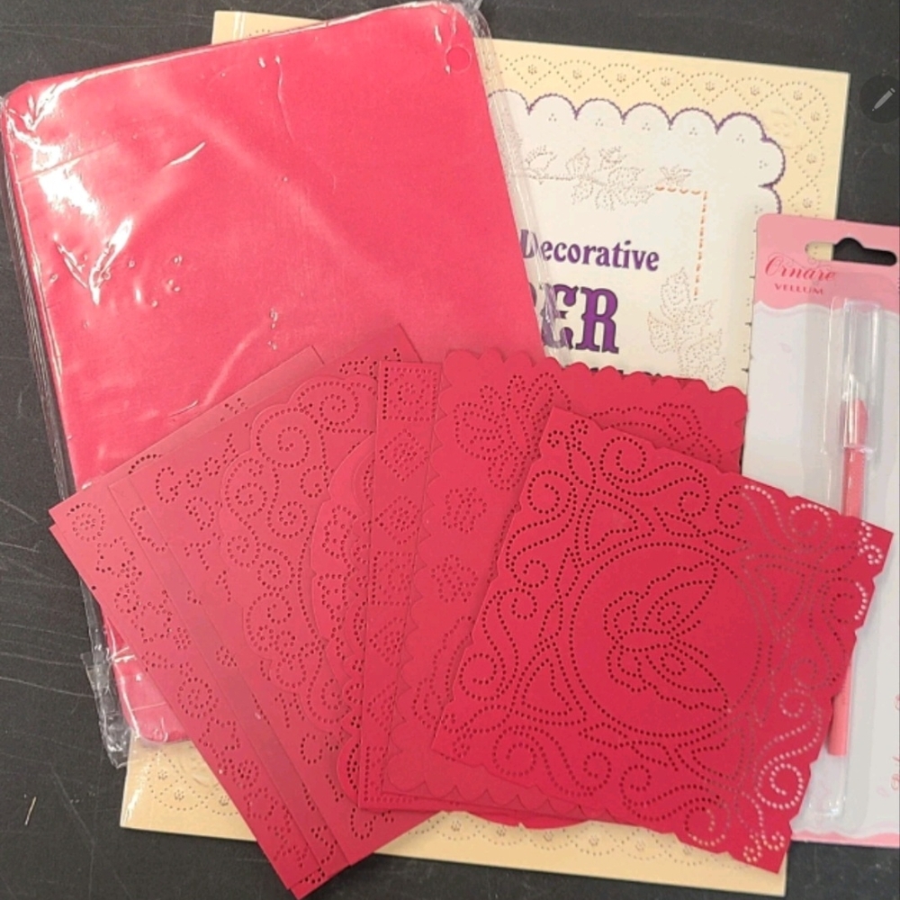 Metal Dies Paper Pricking Embosding Card Making Vellum Scrapbooking